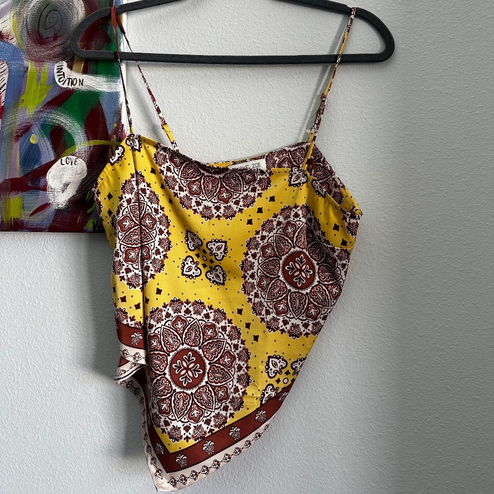 Rachel Zoe - Scarf Print Top